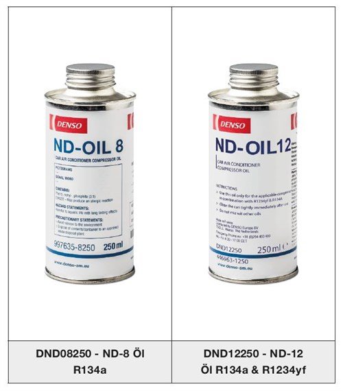 DENSO ND-KOMPRESSORÖLE: EINZIGARTIGE STRUKTUR UND REZEPTUR FÜR MAXIMALE SCHMIERLEISTUNG IN BREITEM TEMPERATURBEREICH